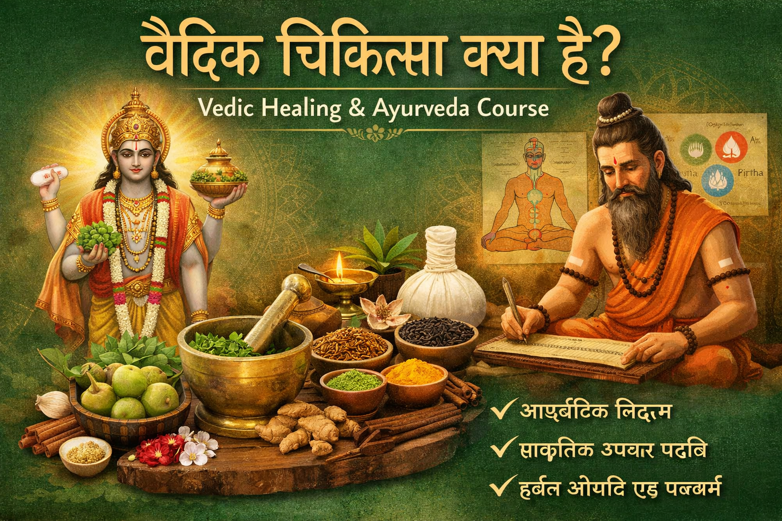 वैदिक चिकित्सा क्या है? | Vedic Healing & Ayurveda Course